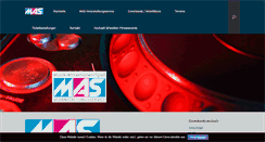 Desktop Screenshot of mas-musik.de