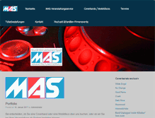 Tablet Screenshot of mas-musik.de